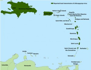 Virus Chikungunya en el Caribe
