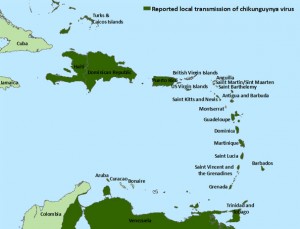 CHIK-Caribbean-Map-080514