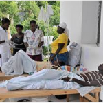 Enfermos afectados por el cólera Niger