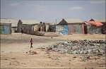 Campo de desplazados en Somalia