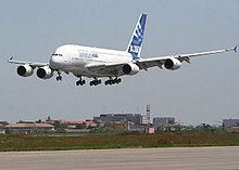 Airbus A380. Imagen: Wikipedia
