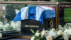 Partió la Caravana que lleva las cenizas de Fidel de La Habana a Santiago de Cuba