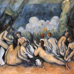 Las banistas. Cezanne