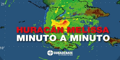 Siga la información oficial slider huracan melissa