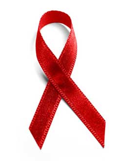 lazo rojo día mundial del sida